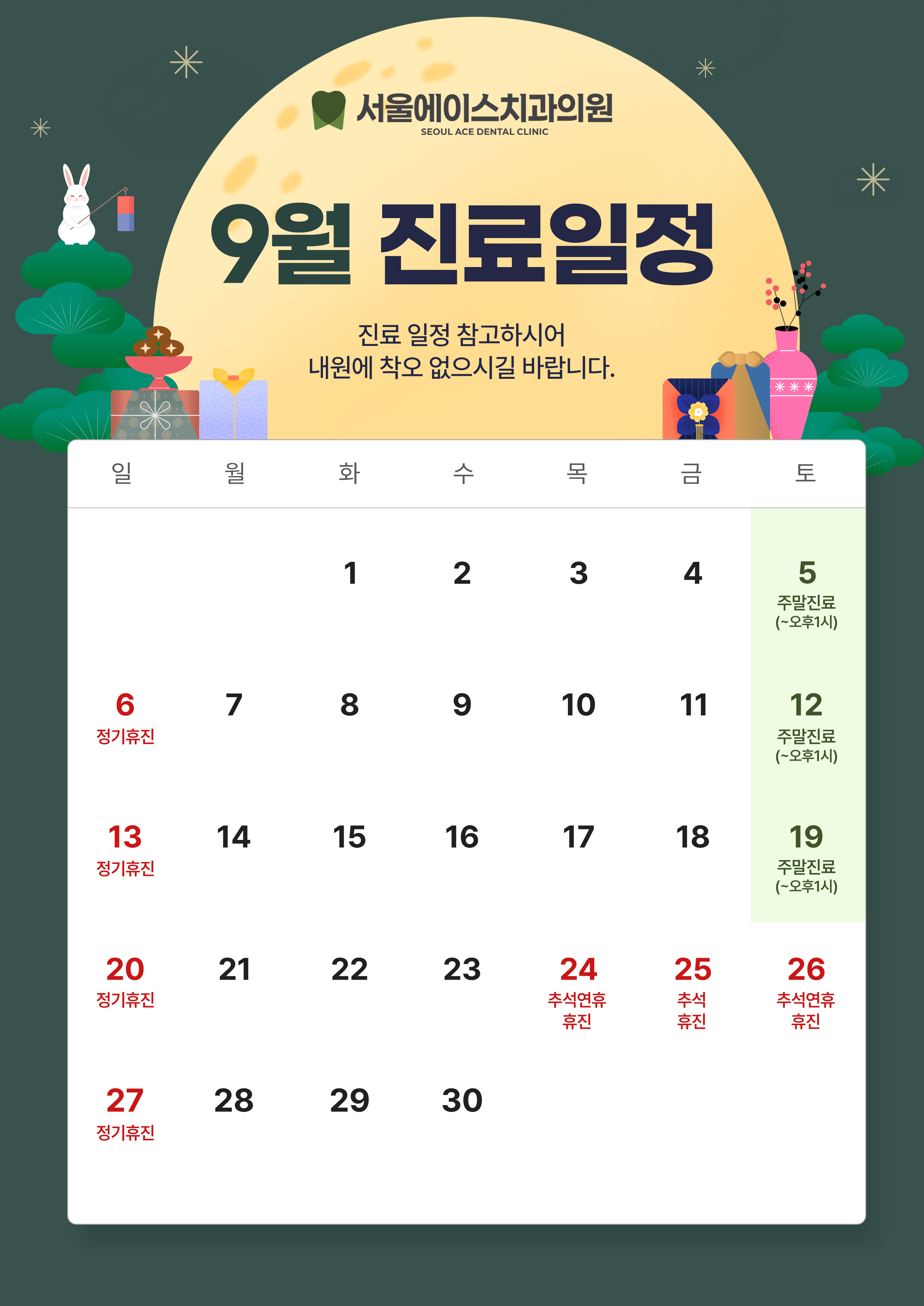 진료일정
